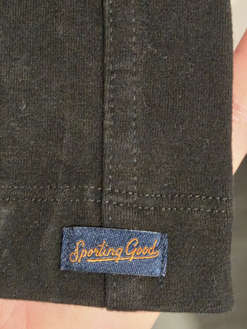 Good Man Brand Black Cotton Blend Forward 5-Pocket Flex Pro Jersey Pant Large